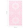 Outdoor Pink Carpet 120x180 cm - Trendy & Stylish