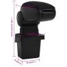 Car Armrest Black - Durable ABS Storage Solution for Vehicles