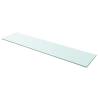 Shelf Panel Glass Clear 110x25 cm Size 110 x 25 cm Quantity in Package 1 Number of Pieces 