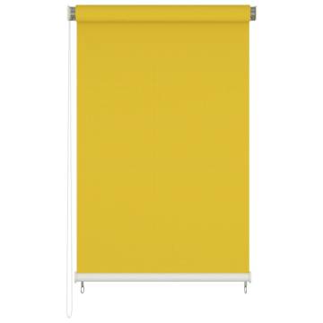 Outdoor Roller Blind 140x230 cm Yellow - Privacy & Style