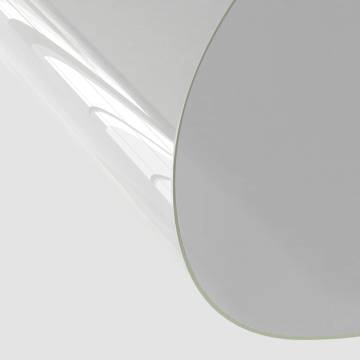 Transparent Table Protector Ø 110 cm - 2 mm PVC | HipoMarket