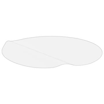 Transparent Table Protector Ø 110 cm - 2 mm PVC | HipoMarket