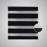 Elegant Black Zebra Blind 70x120 cm - Modern Home Decor