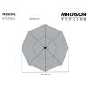 Madison Mykanos 250 cm Grey Parasol - Stylish Garden Shade