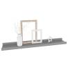 Stylish Grey Wall Shelves - 4 pcs | Hipo Market