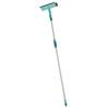 Leifheit 2-in-1 Window Cleaning Brush with Telescopic Handle