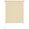 Outdoor Roller Blind 120x230 cm Cream - Privacy & Style