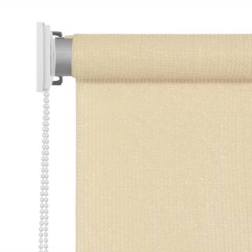 Outdoor Roller Blind 120x230 cm Cream - Privacy & Style