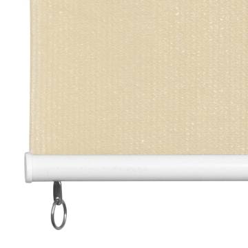 Outdoor Roller Blind 120x230 cm Cream - Privacy & Style