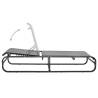 Sun Lounger Aluminium & Textilene - Stylish & Durable Outdoor Bed