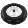 Solid PU Wheelbarrow Wheel with Axle 390 mm – Puncture-Proof