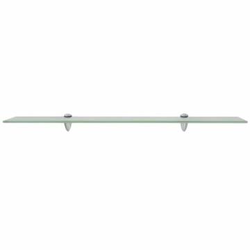 Stylish Floating Glass Shelf 80x10 cm - Functional Decor