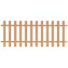 Picket Fence WPC 200x80 cm Colour brown Size 80 cm Quantity in Package 1 