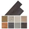 Non Self-Adhesive PVC Flooring Planks - Oak Dark Grey 5.26 m²