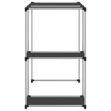 Storage Rack Over Washing Machine - Black Iron (87x55x90.5 cm)