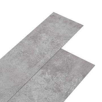 Non Self-adhesive PVC Flooring Planks 5.26 m² Earth Grey