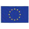 Europe Flag and Pole 5.55 m Aluminium - Durable and Adjustable