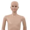 Full Body Child Mannequin with Glass Base - 140 cm Beige