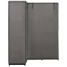 Corner Wardrobe Grey 130x87x169 cm - Stylish Storage Solution