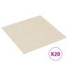 Self-Adhesive PVC Flooring Planks - 20 pcs Beige | HipoMarket