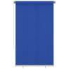 Outdoor Roller Blind 140x230 cm Blue HDPE | HipoMarket