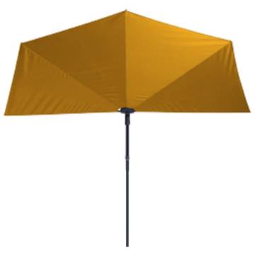 Madison Balcony Parasol Sun Wave 270x150 cm - Golden Yellow