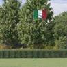 Italy Flag and Pole 5.55 m Aluminium Size 5.55 m Flag italy 