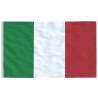 Italy Flag & Pole 5.55m Aluminium - Eye-Catching Garden Decor