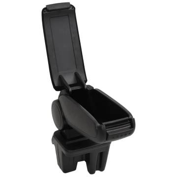 Car Armrest Black 15x31x(28-44) cm - Durable & Stylish