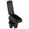 Car Armrest Black 15x31x(28-44) cm - Durable & Stylish