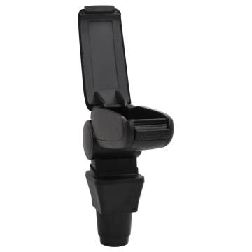 Stylish Car Armrest Black - Extra Storage & Comfort