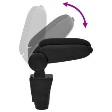 Stylish Car Armrest Black - Extra Storage & Comfort