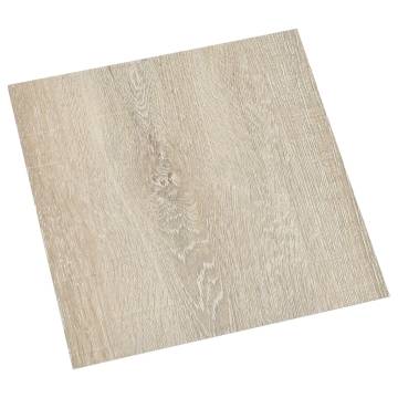 Self-Adhesive PVC Flooring Planks - 20 pcs - Beige 1.86 m²