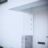 Side Panel for Door Canopy Transparent 50x100 cm Tempered Glass Colour transparent Size 50 x 100 cm 