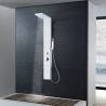 Stylish Matte White Shower Panel System - Aluminium Design