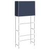 2-Tier Blue Storage Rack Over Laundry Machine - Hipomarket