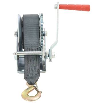 Hand Winch with Strap 540 kg - Heavy-Duty Tool for Pulling