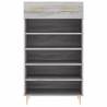 Shoe Cabinet Grey Sonoma 60x35x105 cm - Stylish Storage Solution