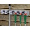 HI Garden Tool Wall Organiser - Efficient Storage Solution