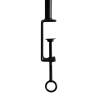 Esschert Design Decorative Table Rod with Clamp - Black