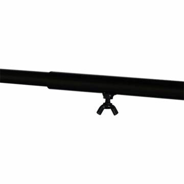 Esschert Design Decorative Table Rod with Clamp - Black