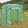 HI Greenhouse 200x77x169/148 cm - UV Resistant & Sturdy