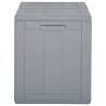 Garden Storage Box 180L Grey PP Rattan - Stylish & Durable