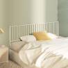 Metal Headboard White 180 cm Colour white Size 180 cm Quantity in Package 1 