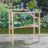 HI Wooden Planting Table 82x38x78 cm - Durable & Stylish