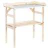 HI Wooden Planting Table 82x38x78 cm - Durable & Stylish