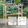 HI Wooden Planting Table 82x38x78 cm - Durable & Stylish