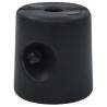 Gazebo Weights 4 pcs PE Black - Secure & Durable Base