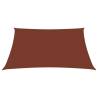 Terracotta Sunshade Sail - 3x4.5m Oxford Fabric | HipoMarket