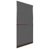 Brown Hinged Insect Screen for Doors 100 x 215 cm Colour brown Size 100 x 215 cm Quantity in Package 1 